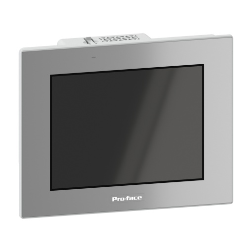 Tela de painel de toque, Proface GP6000, 7,5 polegadas, VGA, tudo em um, único analógico, 2xCOM, 2xETH, USB A e micro B, SD, DC