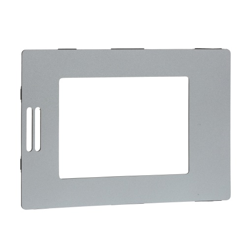 Fascia for SE8300 room controller - silver finish