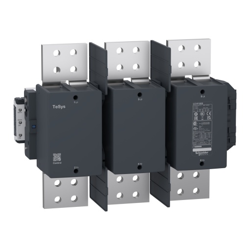 TeSys F contactor - 3P3 NO-AC-3  440V 1000 A with coil LX1 LX9 - 110500V AC 40400Hz, LX4 - 110...440V DC