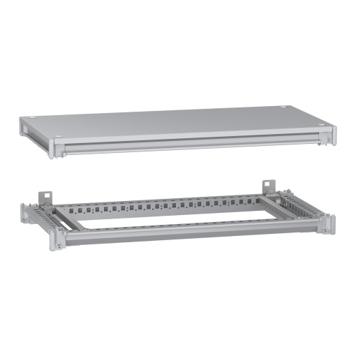 Estrutura inferior e superior, PanelSeT SFN, para invólucro elétrico W800 D400mm, cobertura incluída