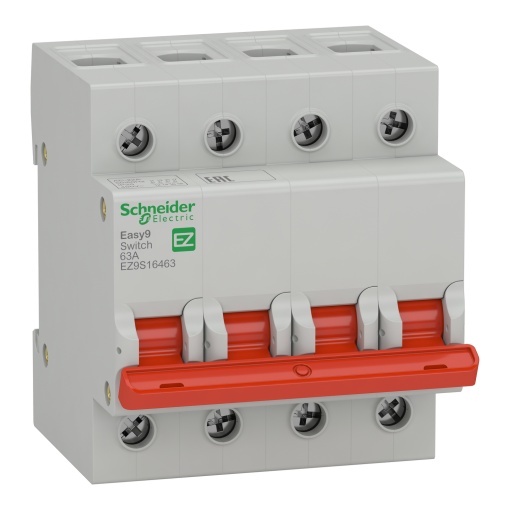 Easy9 - Interruptor 4P 63A
