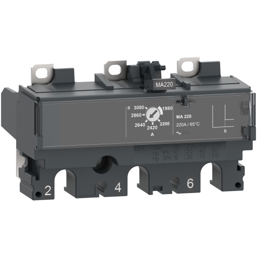 ComPacT DISPARADOR NSX100 CA 3P3D 6,3A MA