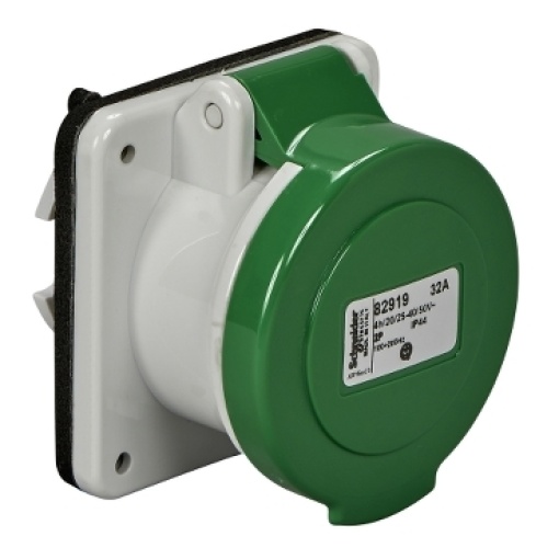 PratiKa industrial socket - 32 A - 2P - 20...25 V AC - IP44