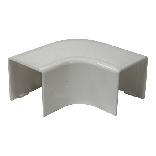 Dexson - ângulo plano 90 - 25x25 mm - ABSPC - branco