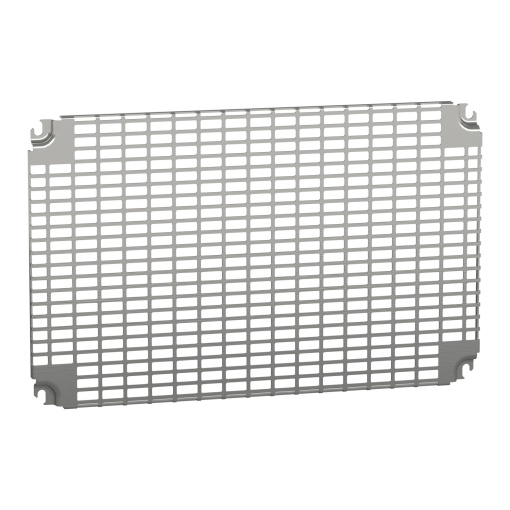 Monobloc perforated plates H400xW600mm with universal perforations 11x26mm