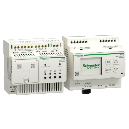 Exiway Dicube, unidade de controlo com módulo controlador de linha, sistema inteligente, hub inteligente  consola inteligente, branco