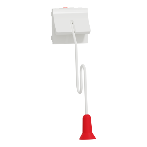 Nova Unica - Botão de cordão - 10A - antibacteriano -Branco