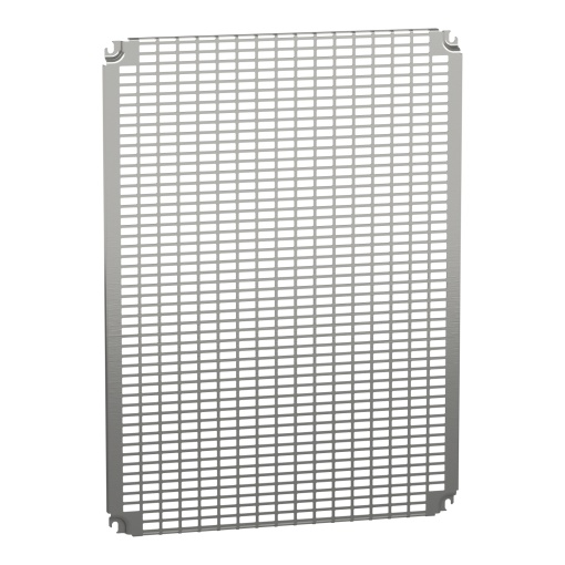 Monobloc perforated plates H800xW600mm with universal perforations 11x26mm