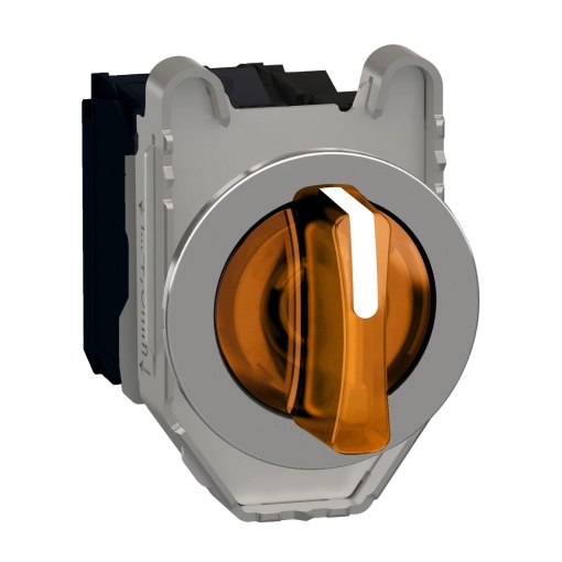 selector flush  posições fijas  luminosous  laranja 3 120v um