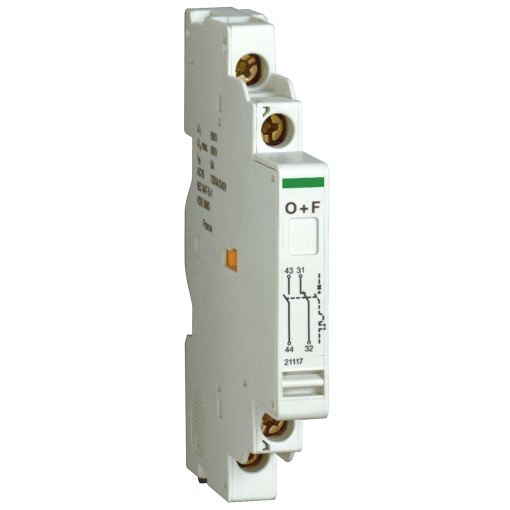 contacto auxiliar - 1 NA  1 NF - para P25M - 415 V - 2,2 A
