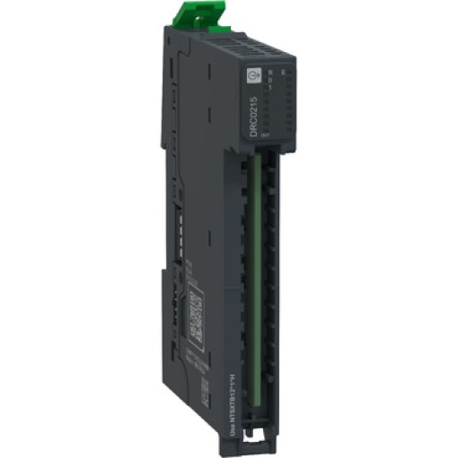 Módulo de saída de relé  base, 2 saídas isoladas, NANF, 2A, 5V a 125V CC, 24V a 240V CA, Modicon Edge IO NTS
