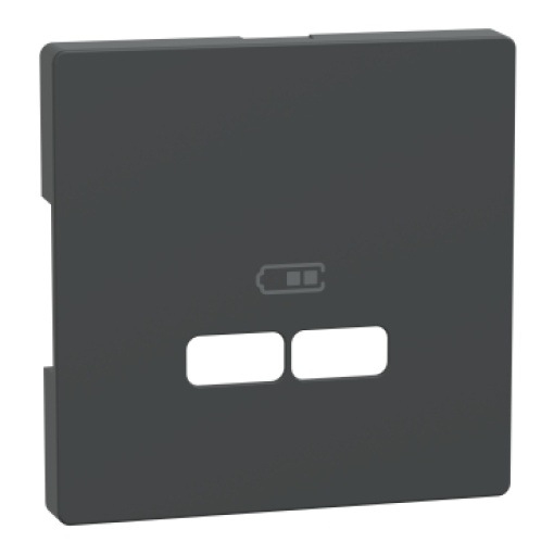 D-Life - Centro de tomada para carregador USB - Antracite