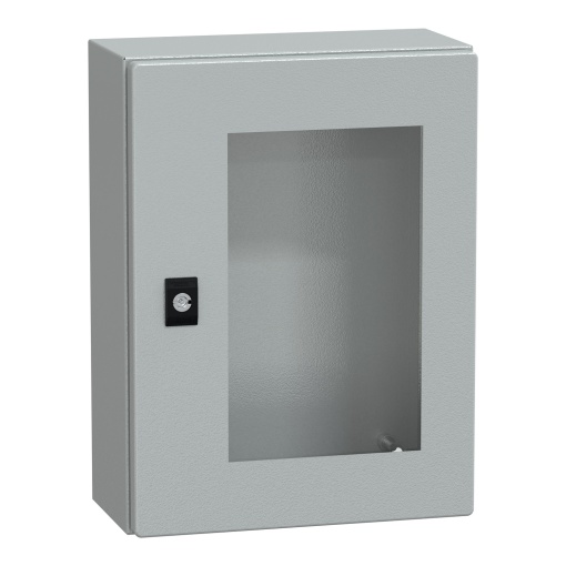 Spacial CRN tspt door wo mount.plate. H400xW300xD150 IP66 IK08 RAL7035..