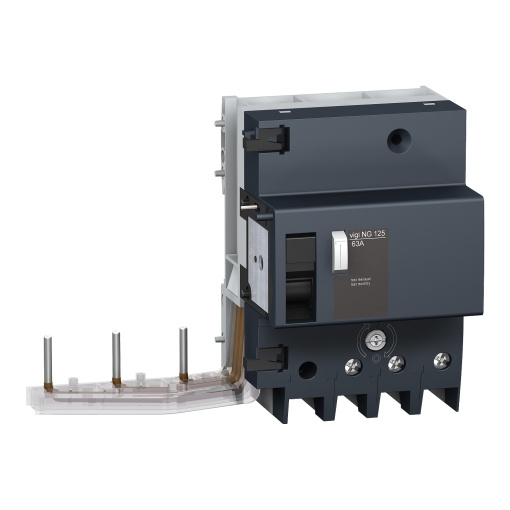 bloco diferencial Vigi NG125 classe A 3P 63A 1000 mA selectivo