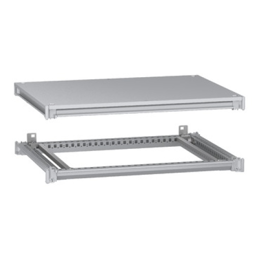 Estrutura inferior e superior, PanelSeT SFN, para invólucro elétrico W800 D600mm, cobertura incluída