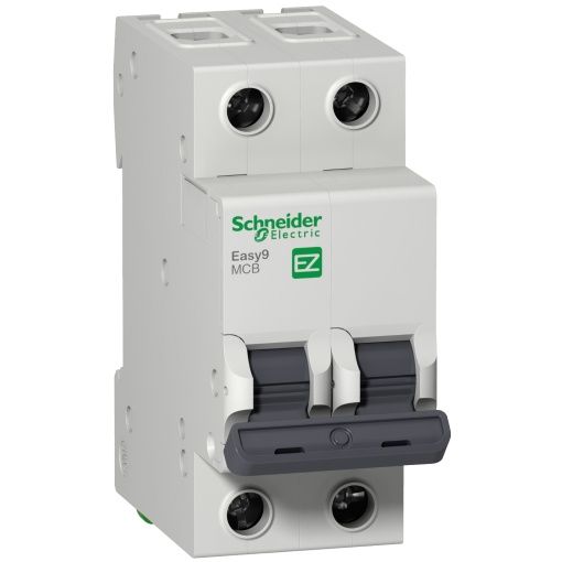 Easy9, disjuntor 2P, 20A, curva C, 4500A IECEN 60898-1