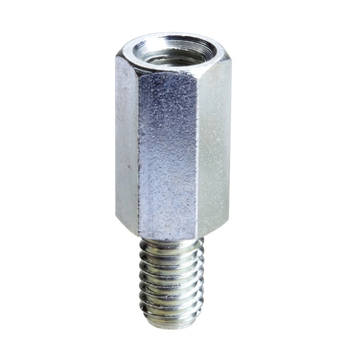 Hexagonal spacers M6 height 10 for raising mounting plates, etc. Supply 100