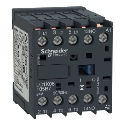 Contactor TeSys K - 3P3 NA - AC-3 -  440 V 6 A - 230 V bobina CA