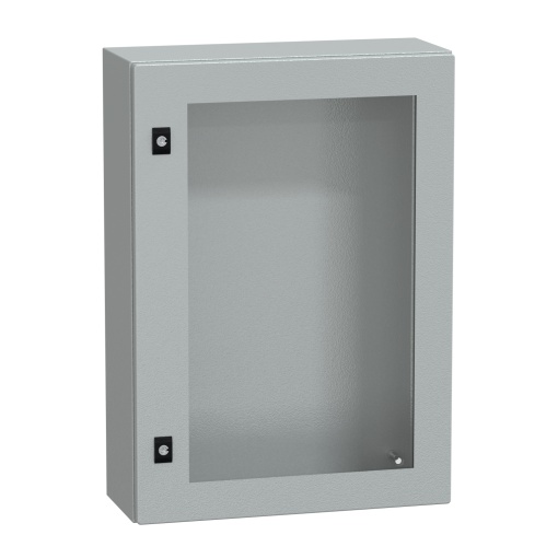 Spacial CRN tspt door wo mount.plate. H700xW500xD200 IP66 IK08 RAL7035..