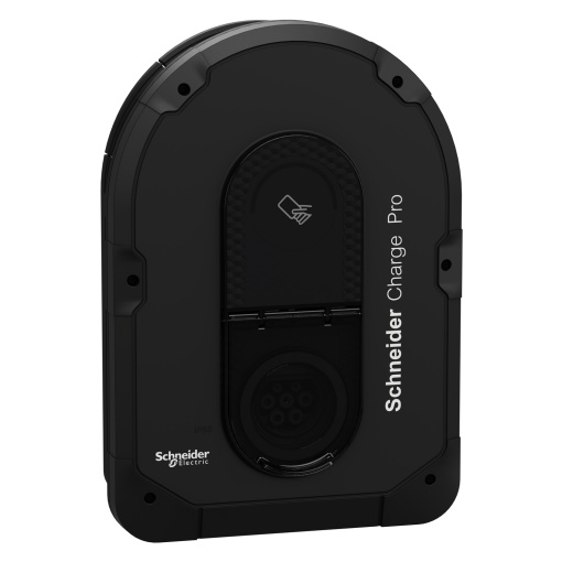 Estação de carregamento, Schneider Charge Pro, 1P-3P, 1xT2S, 7,4-11-22 kW, 16-32 A, com modem 4G e comunicação com TIC
