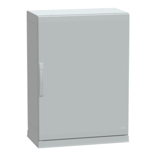 Floor standing encl.polyester vers.PLAZ wplinth open bottom 1000x750x420 IP54