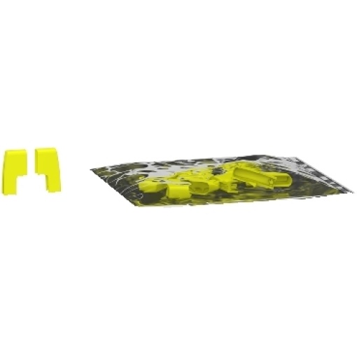 Conjunto de 10 tampas de extremidade para 1 poste Acti9
