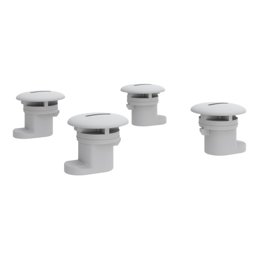 Bloqueio de posição com ranhura 4 peças, para fixação externa