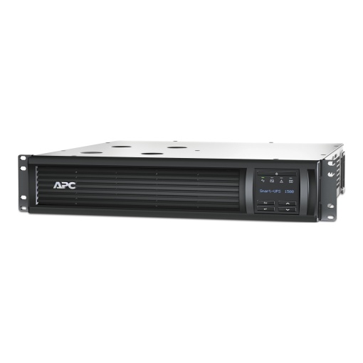 APC Smart-UPS, Line Interactive, 1500VA, 2U de montagem em rack, 230V, 4 tomadas IEC C13, placa de rede, AVR, LCD