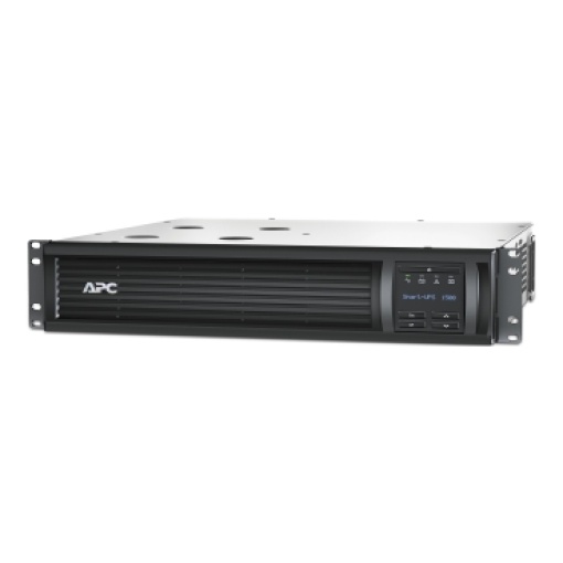 APC Smart-UPS, Line Interactive, 1500VA, 2U de montagem em rack, 230V, 4 tomadas IEC C13, placa de rede, AVR, LCD