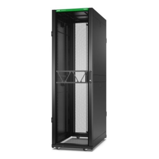 Rack de servidor APC NetShelter SX de 2ª geração, 42U, 1991A x 600W x 1070P mm, com laterais, preto