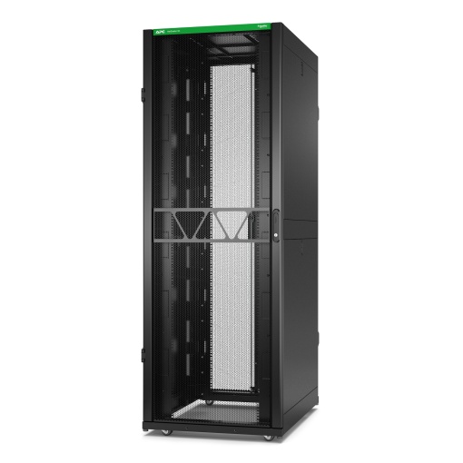 Rack de servidor APC NetShelter SX de 2ª geração, 45U, 2124H x 750W x 1070D mm, com laterais, preto