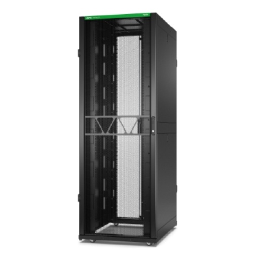 Rack de servidor APC NetShelter SX de 2ª geração, 45U, 2124H x 750W x 1070D mm, com laterais, preto