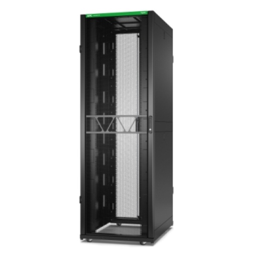 Rack de servidor APC NetShelter SX de 2ª geração, 48U, 2258H x 750W x 1070D mm, com laterais, preto