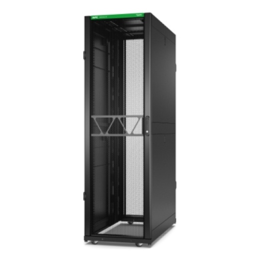 Rack de servidor APC NetShelter SX de 2ª geração, 42U, 1991A x 600W x 1200P mm, com laterais, preto