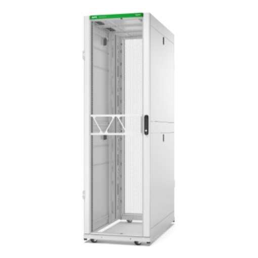 Rack de servidor APC NetShelter SX de 2ª geração, 42U, 1991A x 600W x 1200P mm, com laterais, branco