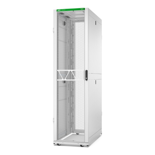 Rack de servidor APC NetShelter SX de 2ª geração, 48U, 2258A x 600W x 1200P mm, com laterais, branco