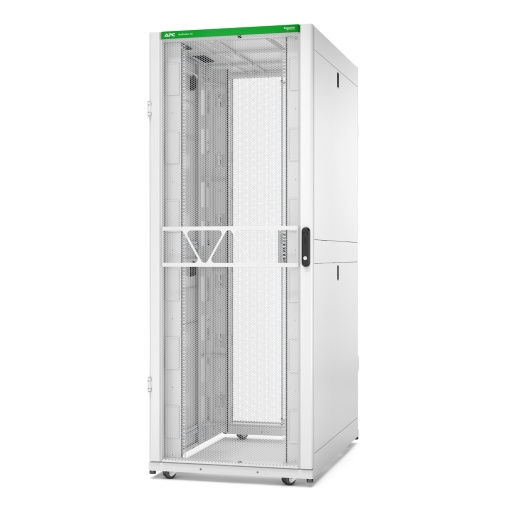 Rack de servidor APC NetShelter SX de 2ª geração, 42U, 1991A x 750W x 1200P mm, com laterais, branco
