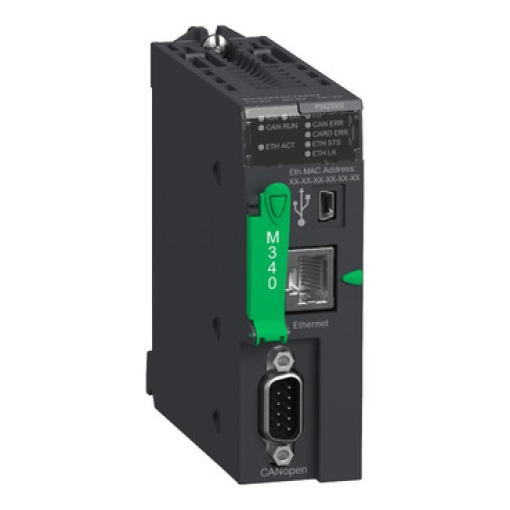 Módulo de processador, standard, série Modicon M340 - CPU- Eth - CAN - USB - 1024D - 256A