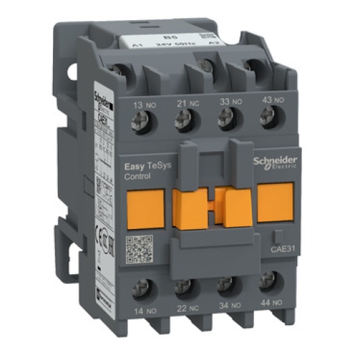 Relé de controle, Easy TeSys Control, CAE, 3NO1NC, 690V, bobina 24V AC 50Hz