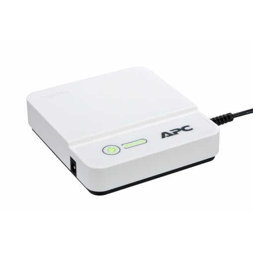 APC Back-UPS Connect 12 Vcc 36 W, com bateria de iões de lítio, mini-UPS de rede para proteger routers de Internet, câmaras IP e muito mais 