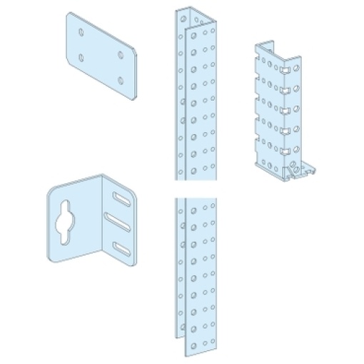 1 montante fixacao mural IP55