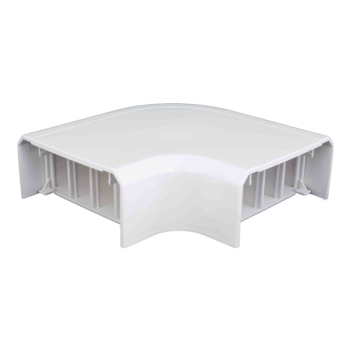 Dexson - ângulo plano 90 - 100x45 mm - ABSPC - branco