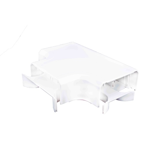 Dexson - derivação T - 100x45 mm - ABSPC - branco