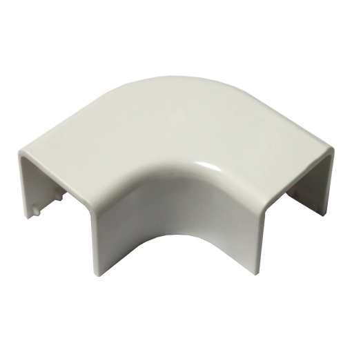 Dexson - ângulo plano 90- 20x20 mm - ABSPC - branco