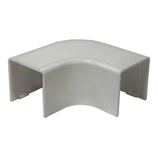 Dexson - ângulo plano 90 - 25x25 mm - ABSPC - branco