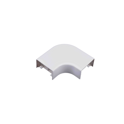 Dexson - ângulo plano 90 - 40x40 mm - ABSPC - branco