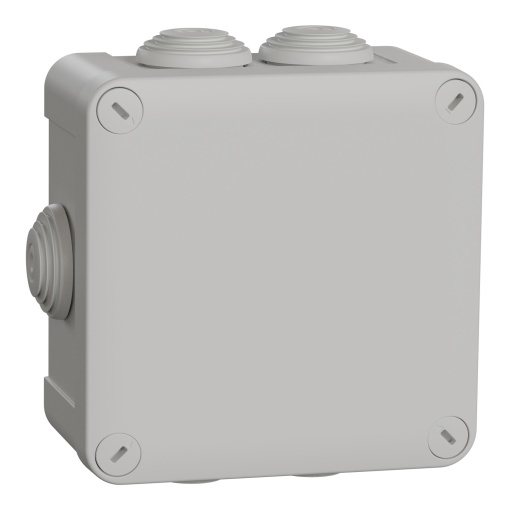 Mureva BOX - junction box - 7 grommets Ø25 - 105x105x55 mm