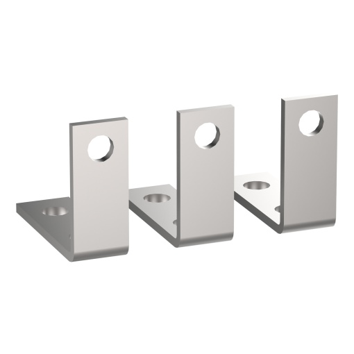 Barras de extensão de terminais laterais em angulo recto para TeSys G115-225 de 3 pólos