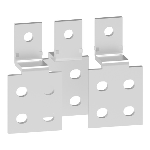 Barras de extensão de terminais grandes em angulo recto para TeSys G265-500 de 3 pólos