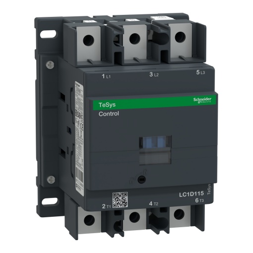 Contactor Tesys D - 3P3 NA - AC-3 -  440 V 115 A - 230 V CA 5060 Hz bob